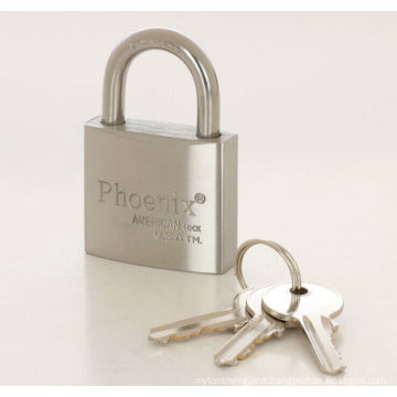 Arc Stainless Steel Padlock with S Keys Pad Locks